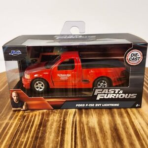 Jada Fast & Furious Ford F-150 SVT Lightning Red 1:32 Die-Cast Model 24075